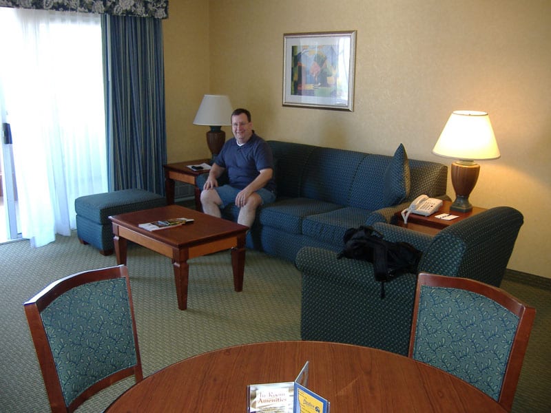 Troy in the Living Room