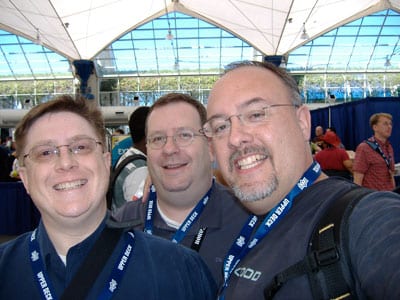 Chris, Troy and Eric at ComicCon