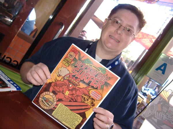 Chris at the Mexican Restaurant