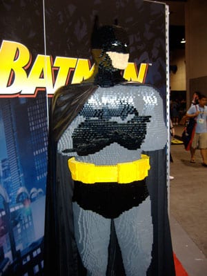 Lego Batman Full Size Batman made of LEGOS!